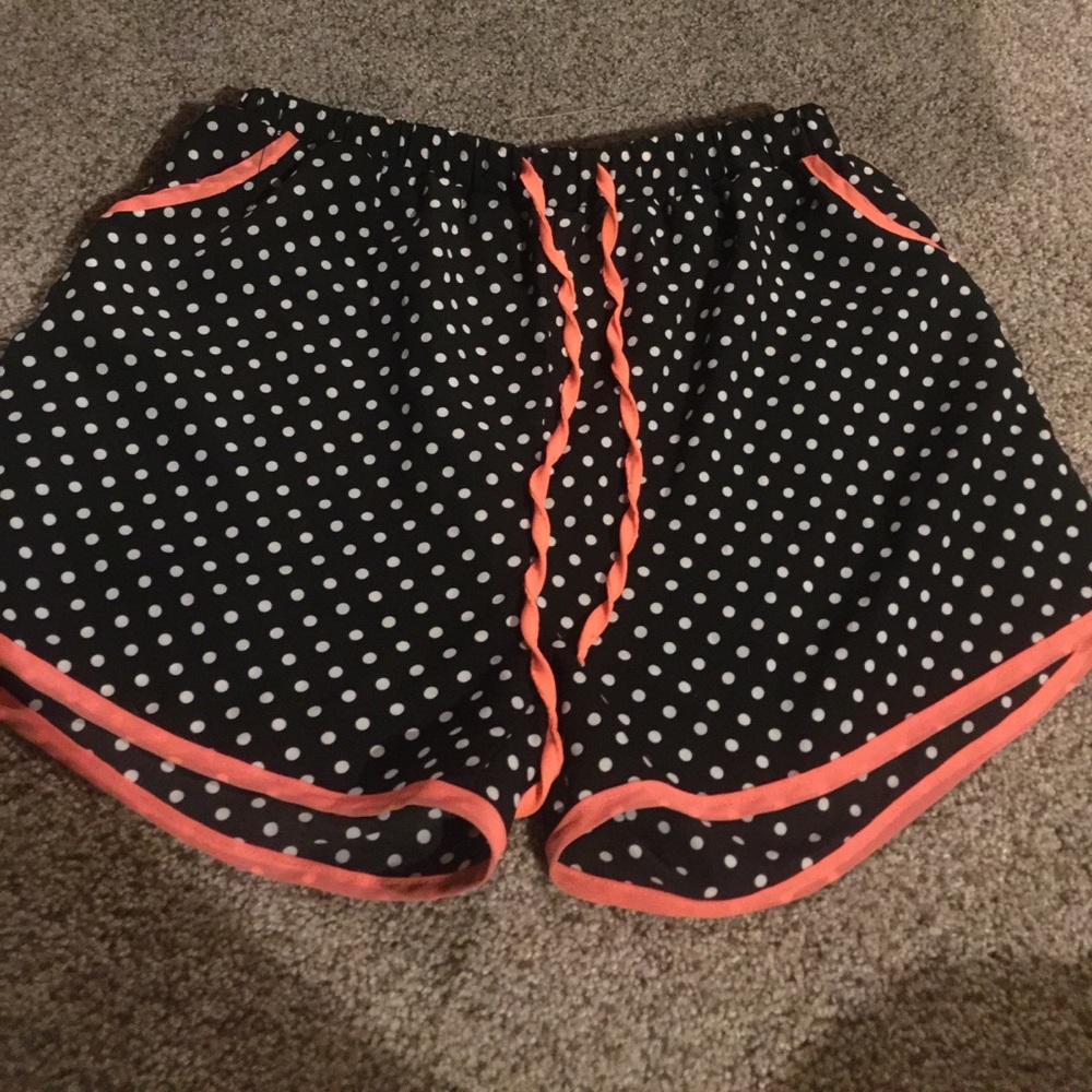 Polka dot shorts